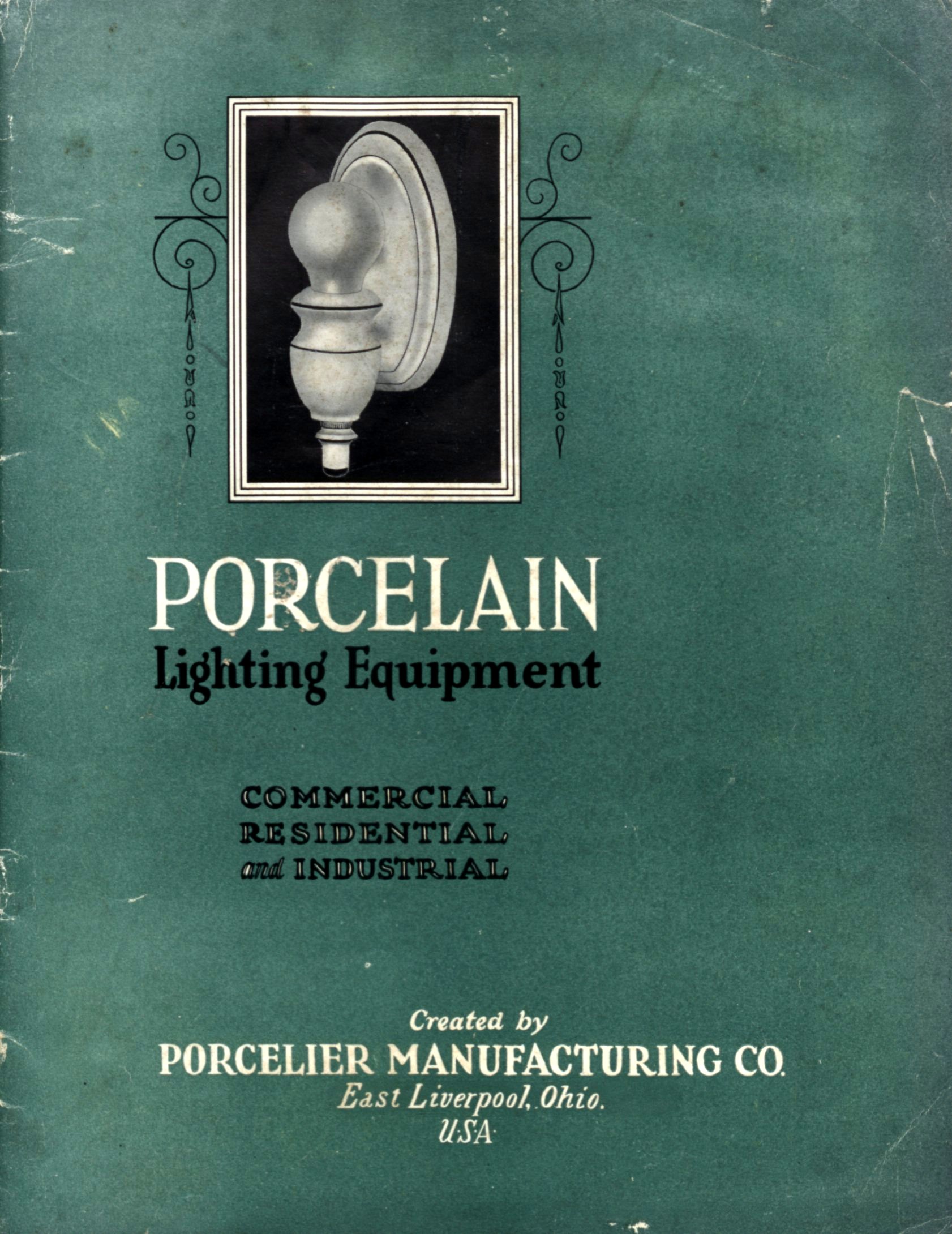 Porcelain Lighting Equiptment by Porcelier