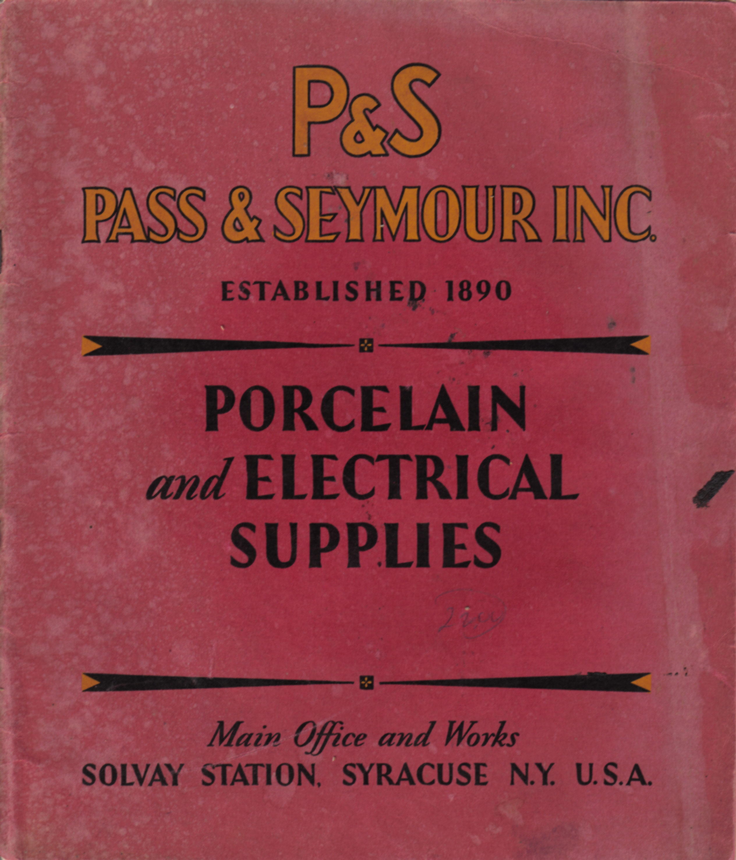 P & S Porcelain & Electrical Supplies  52 pages